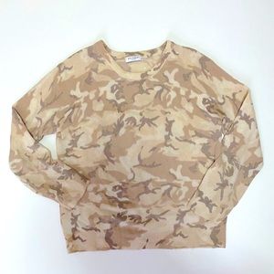 Equipment Femme Cashmere Camo Sweater